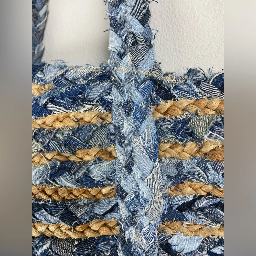 Olivia Miller Woven Tote Bag